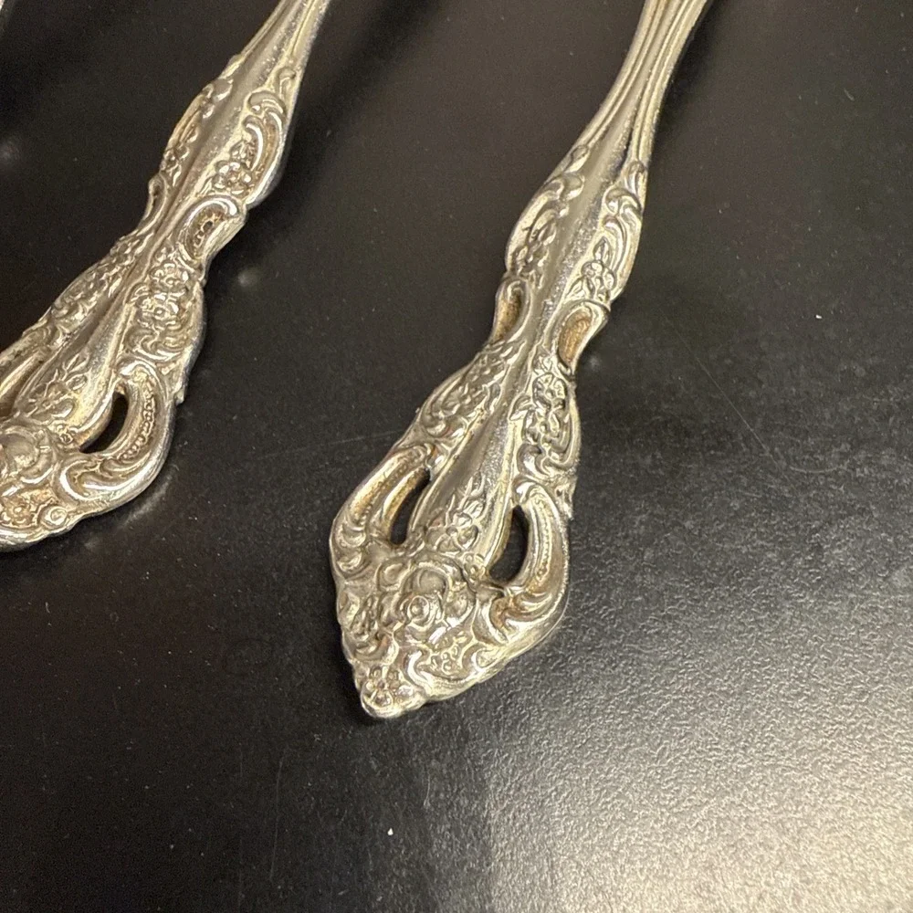 Oneida MICHELANGELO Stainless Flatware Heirloom‎ Set of 4 Place Oval Soup Spoons